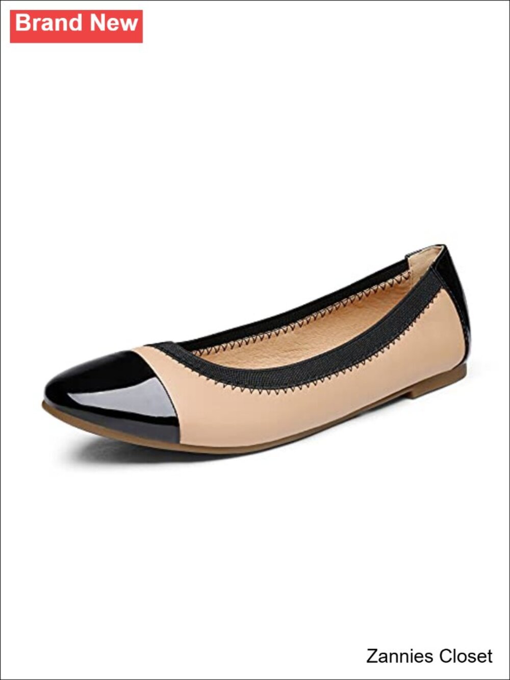 ✨ Women's Ballet Flats Foldable Slip-On Round Toe Comfort Casual Walking Shoes